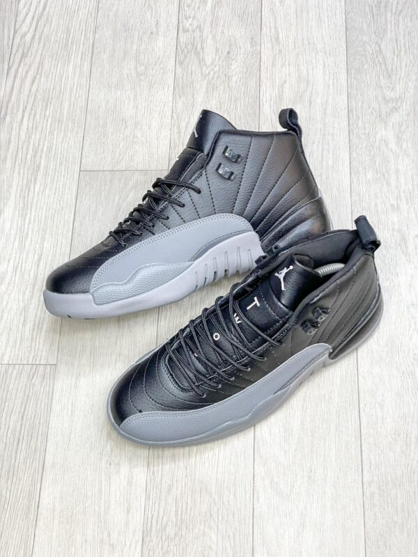 AJ 12 Retro Black & Grey