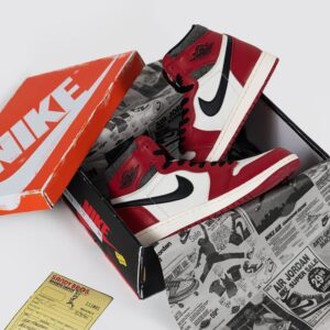 AJ 1 HIGH RED LOST AND FOUND