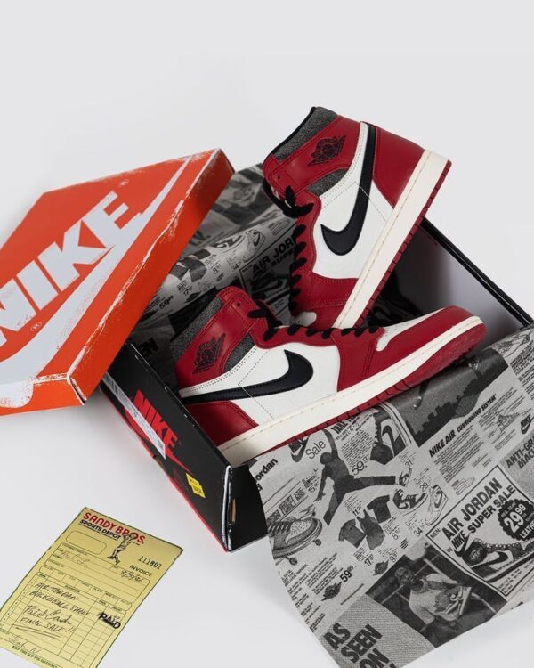 AJ 1 HIGH RED LOST AND FOUND