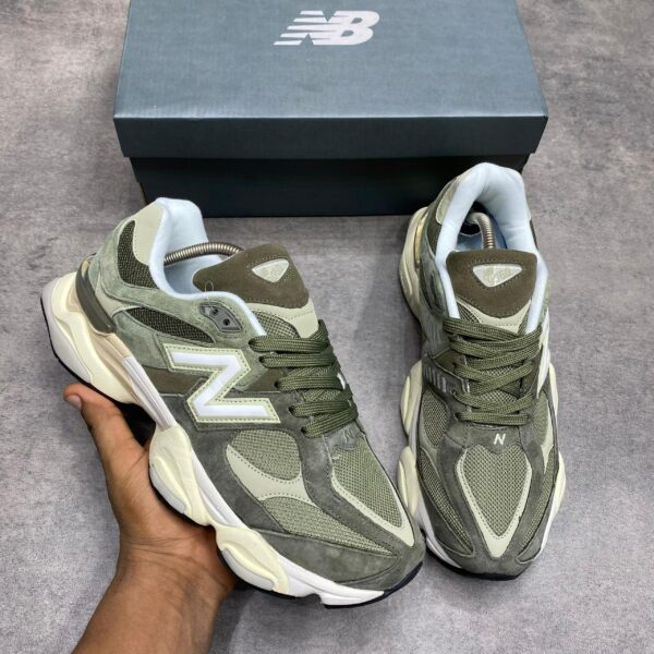 NB 9060 Dark camo Dark olive - Image 3
