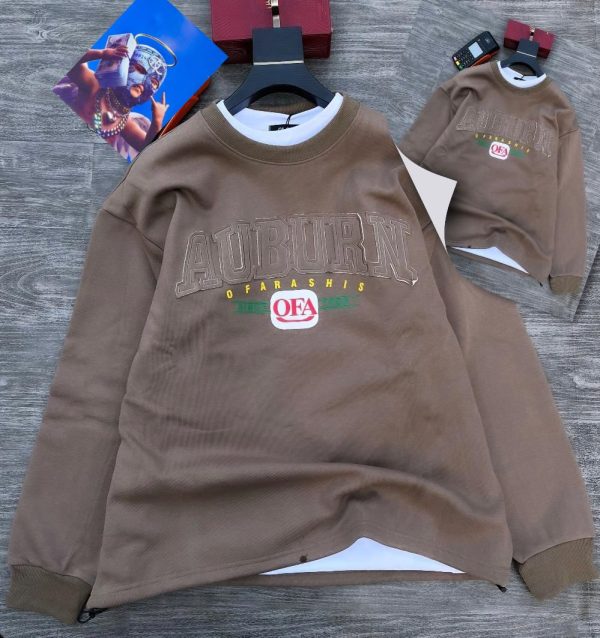 SWEATSHIRT BROWN