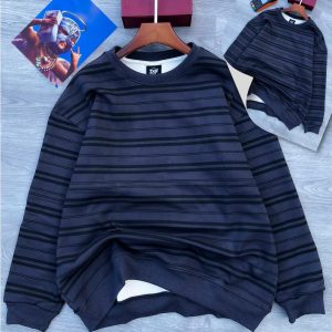 SWEATSHIRT BLUE & BLACK