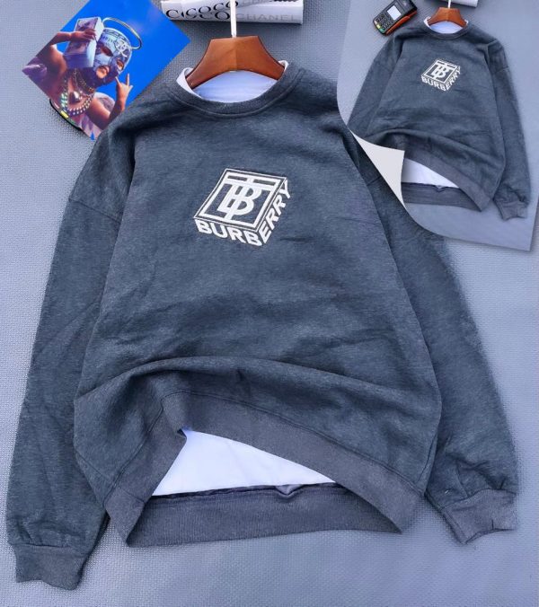 SWEATSHIRT GREY BURBERRY