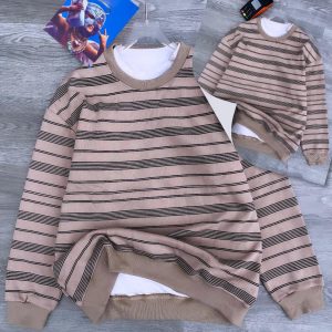 SWEATSHIRT COFEE STRIPES
