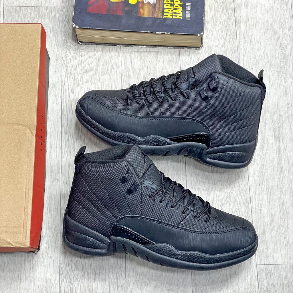 AJ 12 Triple Black