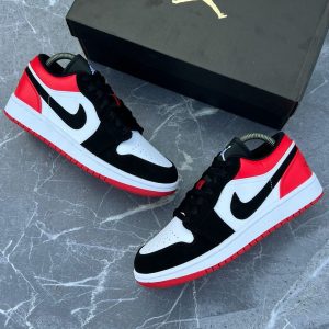 AJ 1 Low Mystric Red