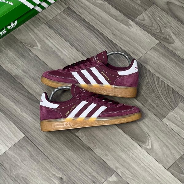 Adidas Rich & Sporty Burgundy - Image 2