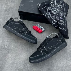 Aj 1 Low Black phantom