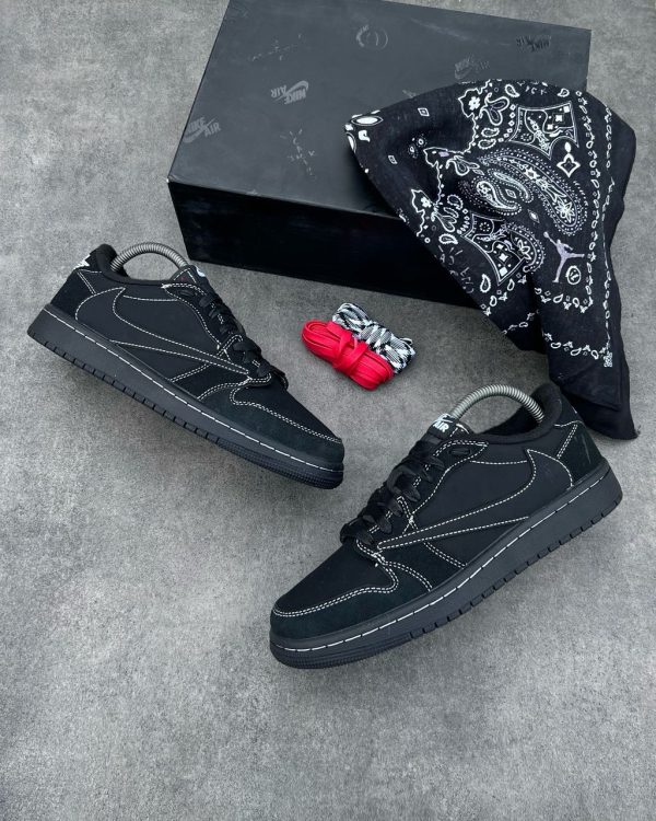 Aj 1 Low Black phantom