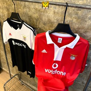 Benfica Red and Black Retro Jersey