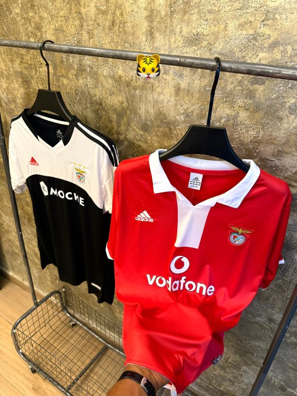 Benfica Red and Black Retro Jersey