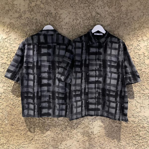 Zara Shirt Black & Grey
