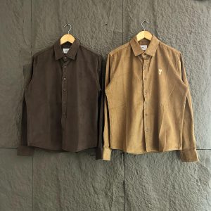AMI Suede shirt