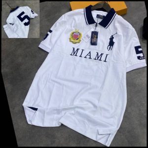 Miami polo shirt White