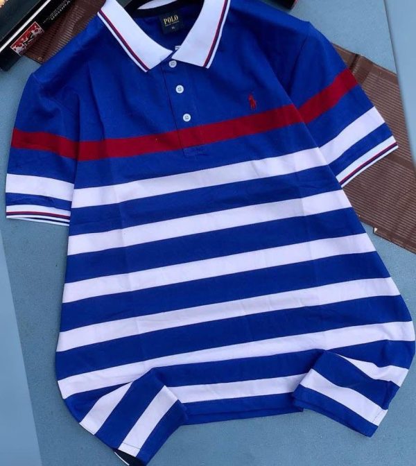 Ralph polo blue stripes