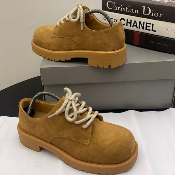 2025 Balenciaa platform Oxford lace up shoe