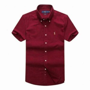 Polo ralph short sleeve shirt Maroon