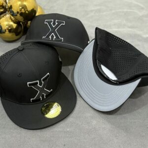 X Face Cap Black
