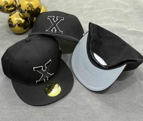 X Face Cap Black