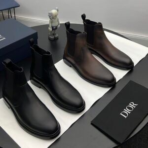 Dior leather boots in 2 colors