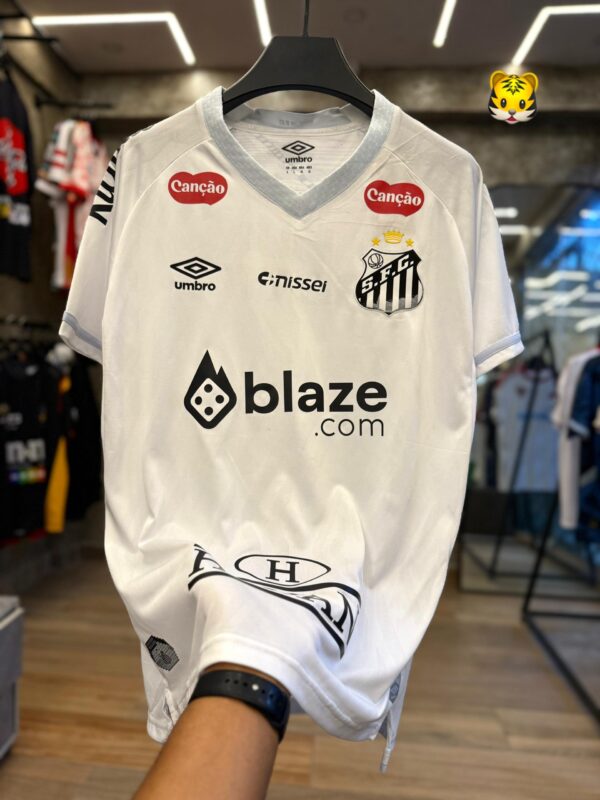 Santos Retro Jersey White