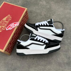 VANS HYALINE WHITE & BLACK