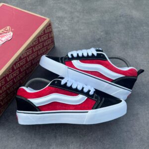 VANS KNU SKOOL RED & BLACK
