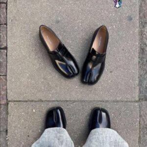MAISON MARGIELA LOAFERS BLACK