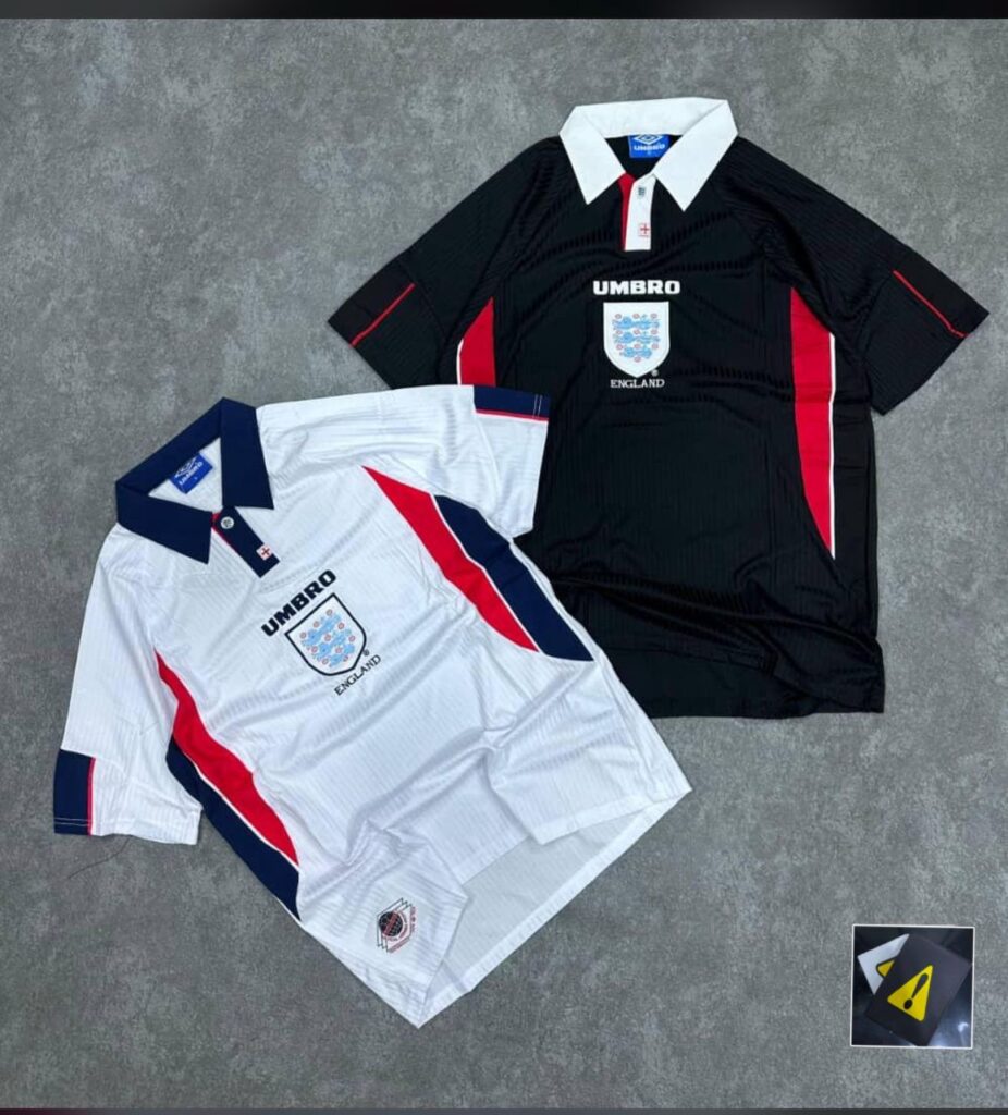 England Retro Jersey in 2 colors