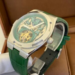 VACHERON CONSTANTIN AUTHOMATIC ENGINE LEATHER STRAP