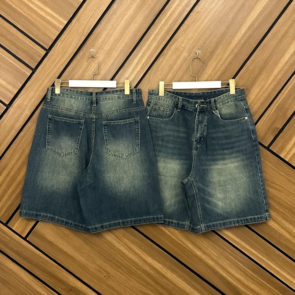SHORT JEANS DEEP BLUE