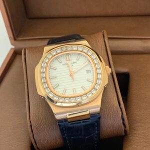 PATEK PHILIPPE AUTHOMATIC ENGINE LEATHER STRAP