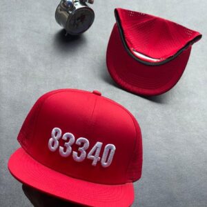 83340 RED FACE CAP
