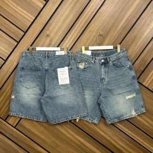 AHORT JEANS DENIM BLUE