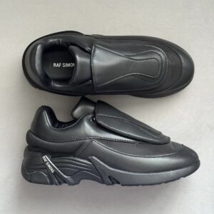 RAF SIMONS LEATHER SHOE BLACK