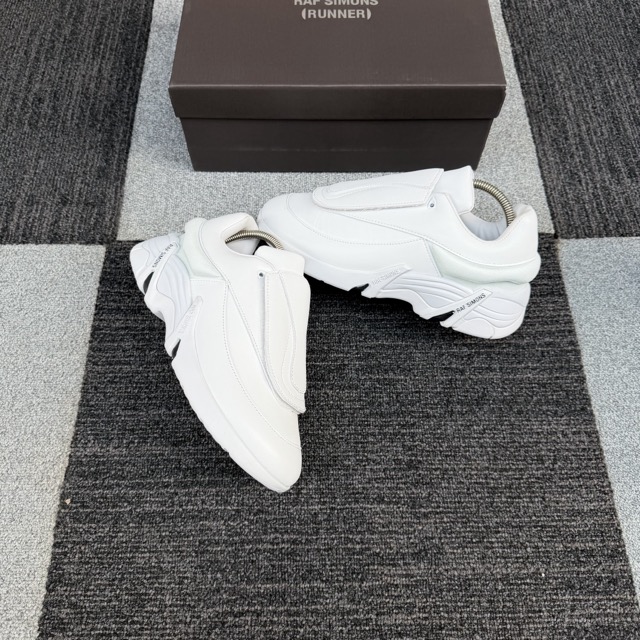 RAF SIMONS LEATHER SHOE WHITE