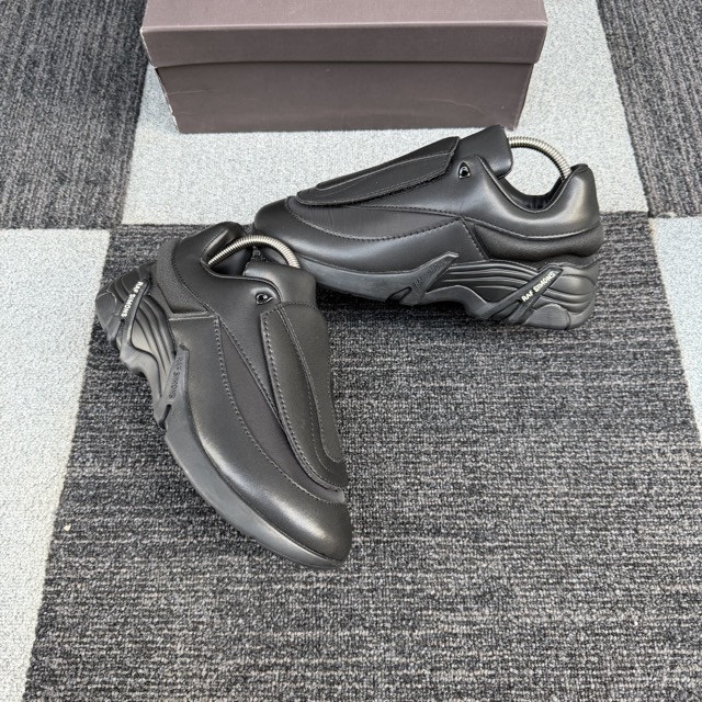 RAF SIMONS LEATHER SHOE BLACK