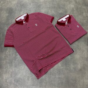 TOMMY POLO SHIRT RED