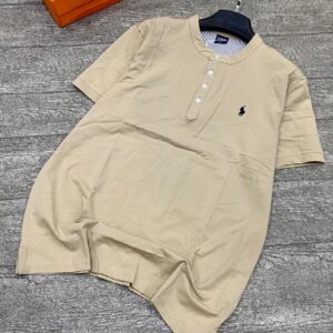 POLO ROUND NECK TEE COFFEE