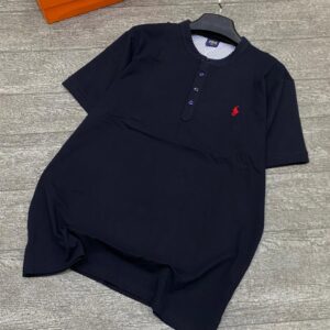 POLO ROUND TEE NAVY BLUE
