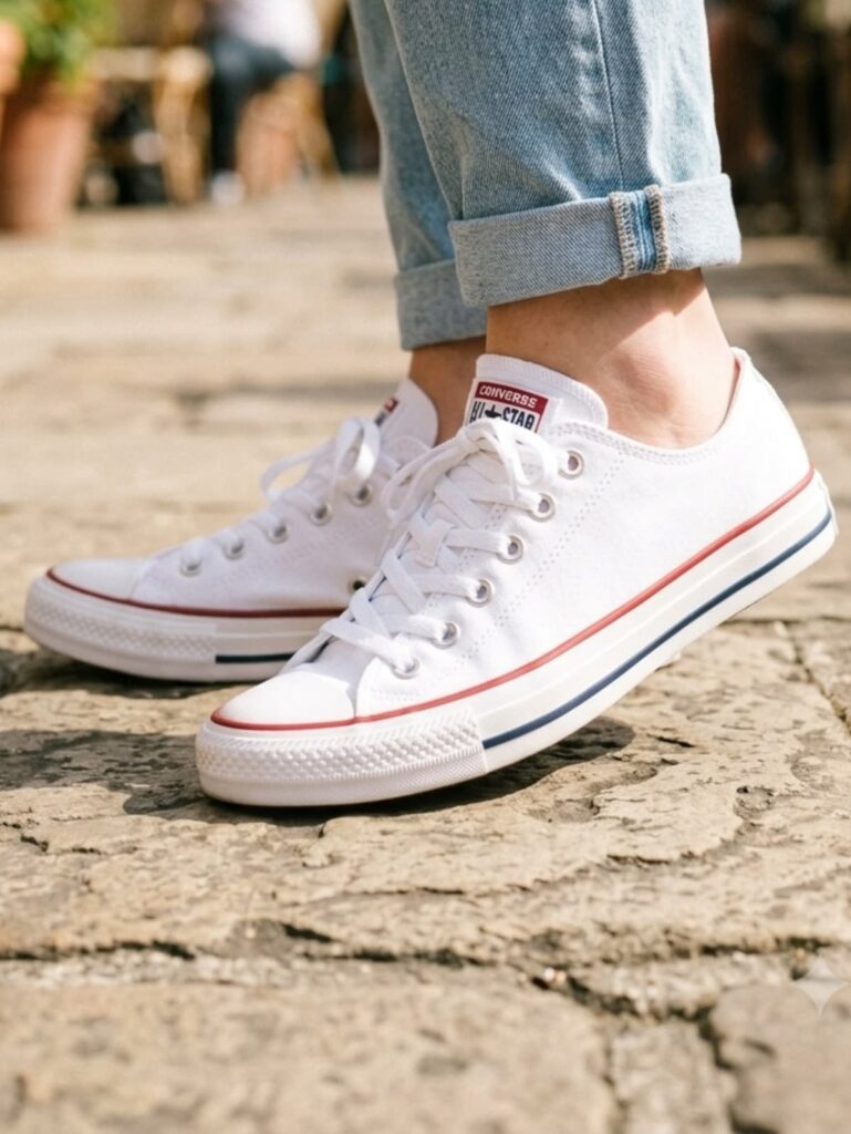 CHUCK TAYLOR LOW WHITE