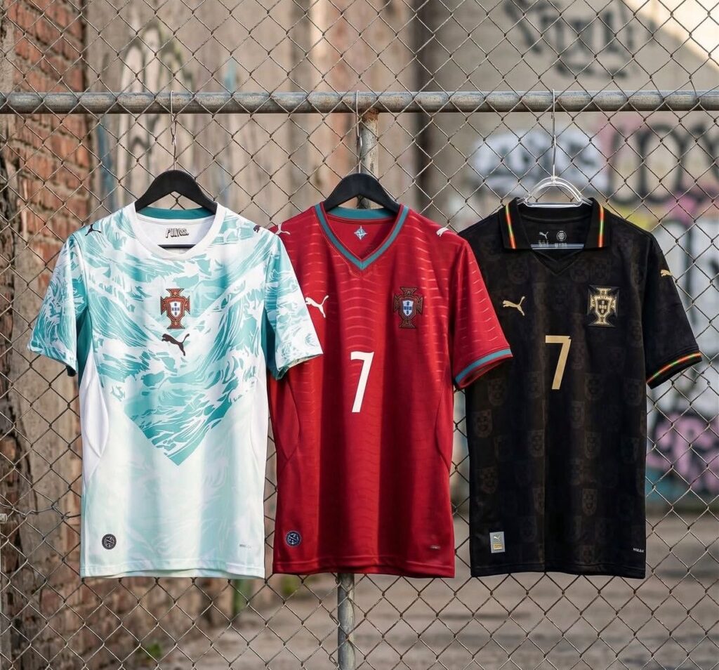 PORTUGAL JERSEY IN 3 COLORS