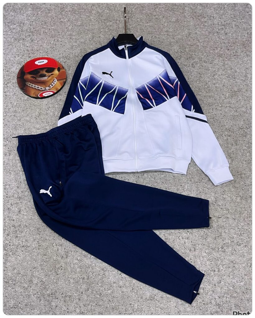 PUMA TRACKSUIT BLUE& WHITE
