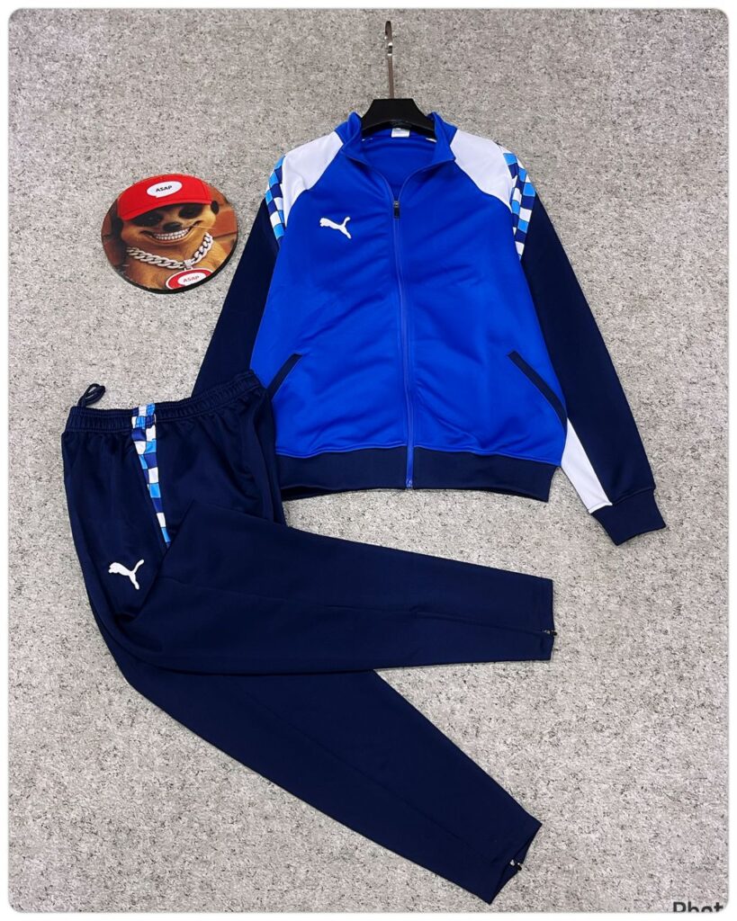 PUMA HIGH QUALITY TRACKSUIT BLUE