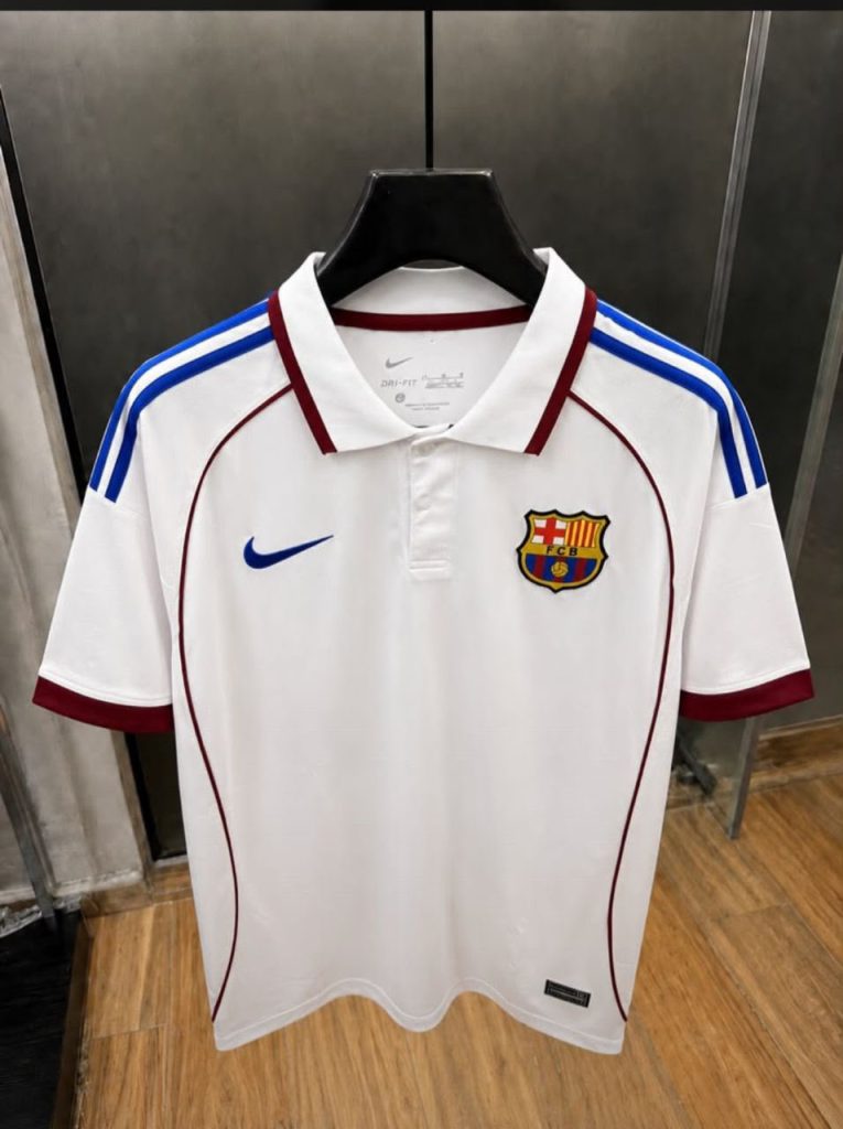 BARCA LIMITED WHITE JERSEY