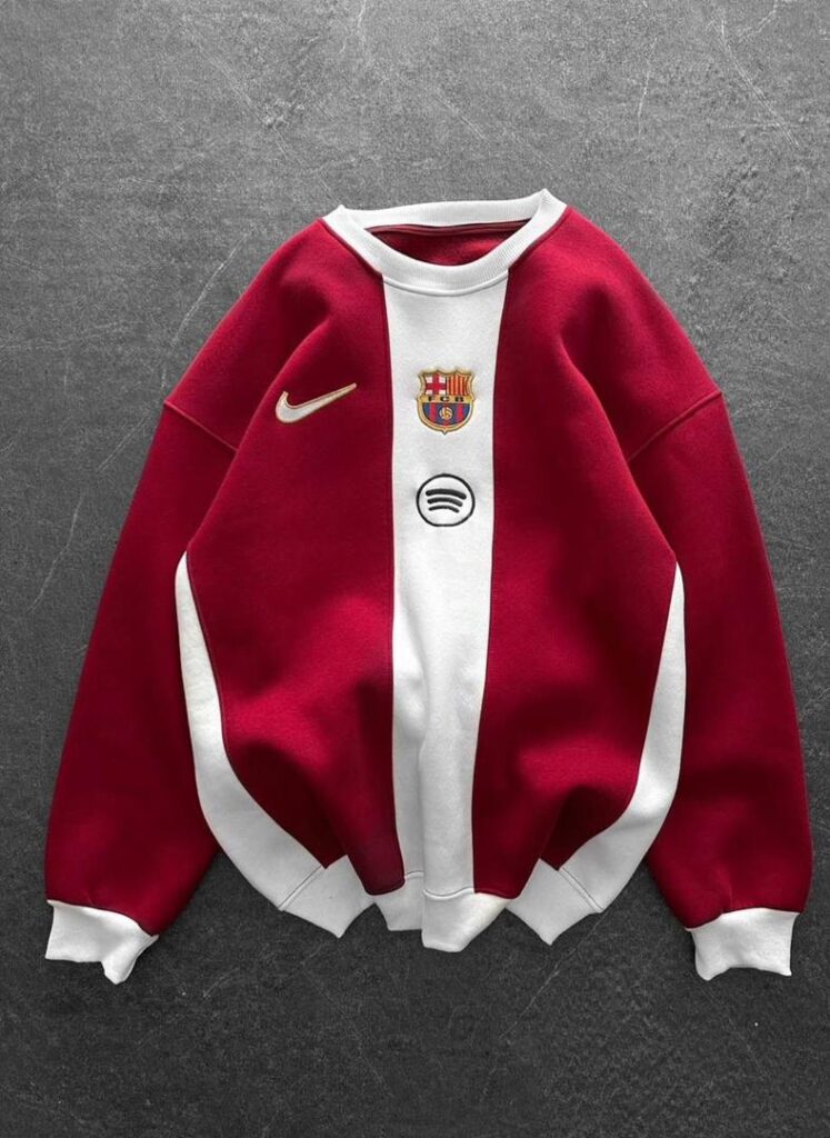 BARCA SWEATSHIRT RED/WHITE