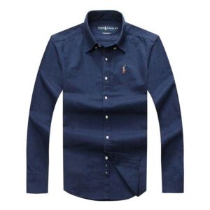 POLO RALPH SHIRT NAVY BLUE