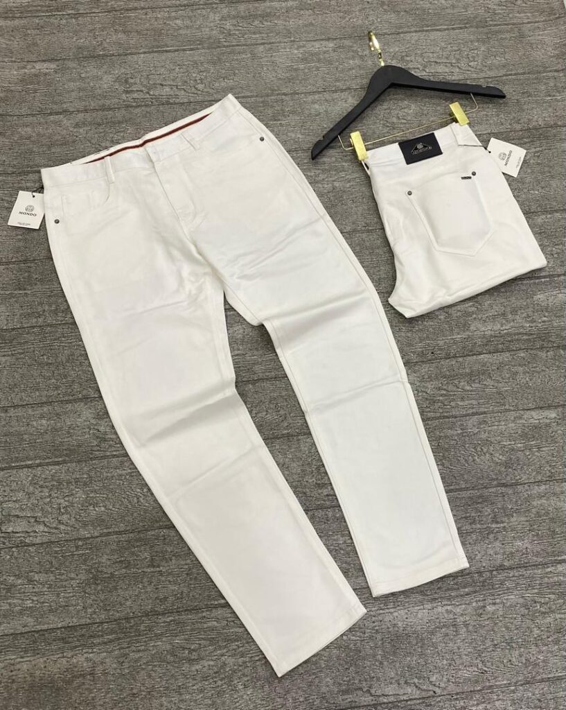 TROUSERS WHITE