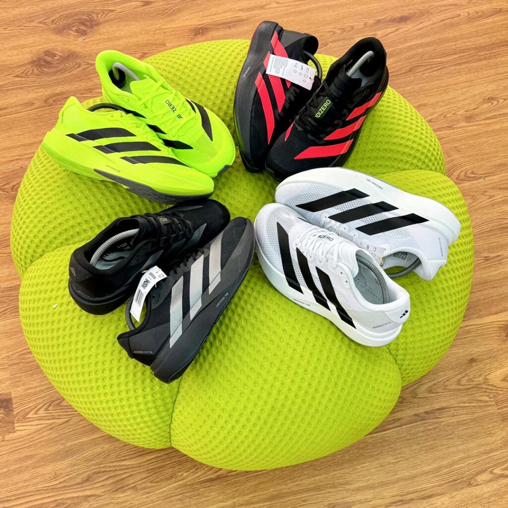 ADIZERO IN 4 COLORS