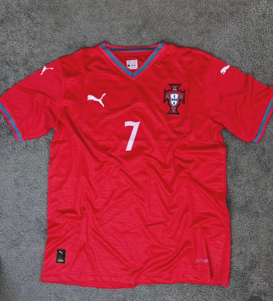 PORTUGAL HOME WORLD CUP JERSEY